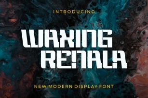 WAXING RENALA Font Download