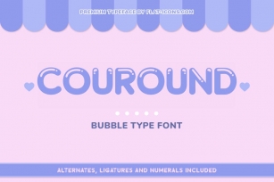 Coround Bubble Font Font Download