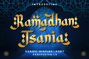 Ramadhan Tsania Arabic Decorative Font Font Download