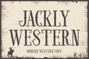 Jackly Western Font Download