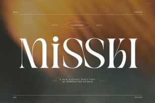 Missky Elegant Serif Font Typeface Font Download