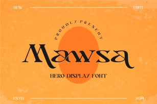 Mawsa - Display Hero Font Font Download