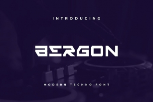 Bergon Font Font Download