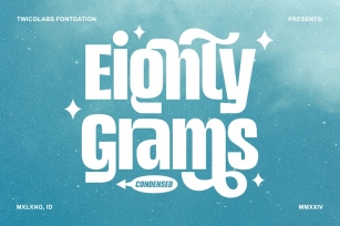 Eighty Grams Font Download