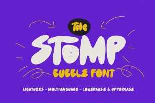 Cd Stomp Buble Font Font Download