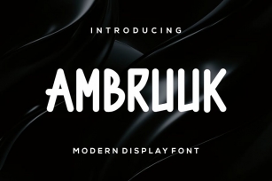 Ambruuk Font Font Download