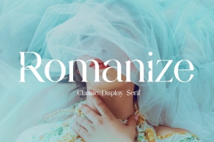 Romanize Classic Display Serif Font Font Download