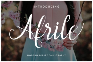 Afrile Script Font Download