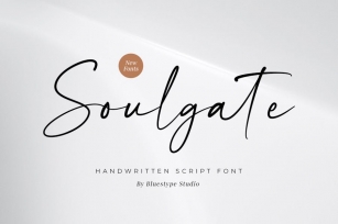 Soulgate - Modern Script Font Download