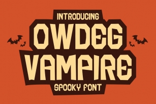 Owdeg Vampire Font Download