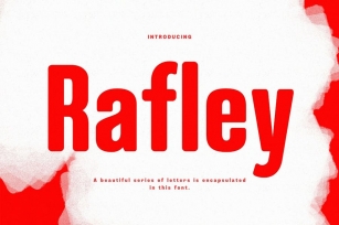 Rafley Modern Futuristic Font Font Download