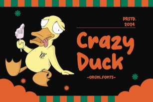 Crazy Duck Font Download
