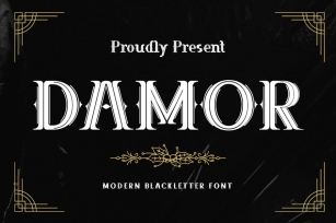 Damor - Display Font Font Download