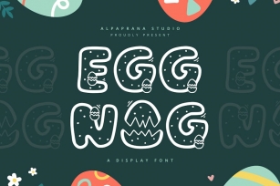 Eggnog Font Download
