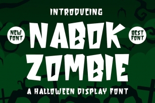 Nabok Zombie Font Download