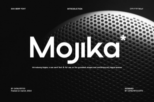 Mojika Sans Serif Font Font Download