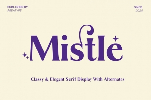 Mistle Bold Font Download