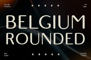 Belgium Rounded Font Download