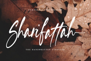 Sharifattah - Handwritten Font Font Download