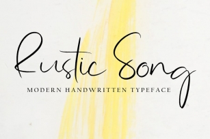 Rustic Song Font Download