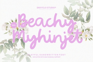 NCL Beachy Myhinjet - Playful Handwritten Font Font Download