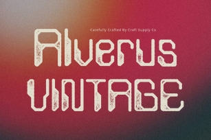 Alverus Vintage Font Download