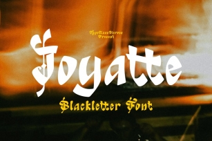 Joyatte Blackletter Font Download