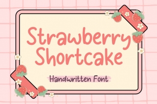 Strawberry Shortcake Font Download