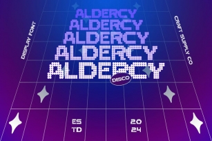 Aldercy Disco Font Download