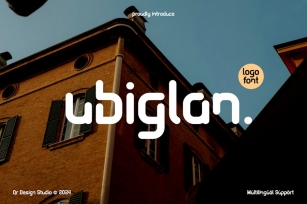 Ubiglan - Sans Modern Logo Font Font Download