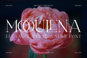 Mooulena - Elegance & Luxury Serif Font Font Download