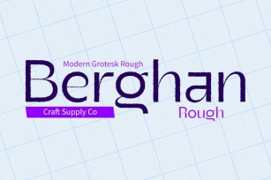 Berghan Rough Font Download