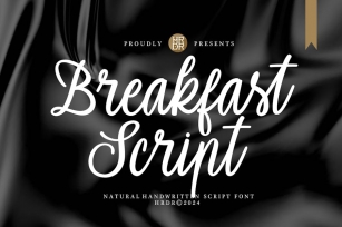 Breakfast Script - Natural Handwritten Font Font Download