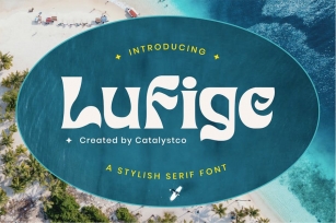 Lufige Stylish Serif Font Font Download