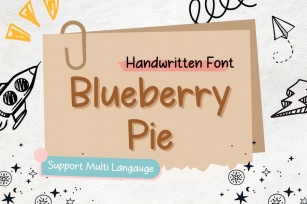 Blueberry Pie Font Download