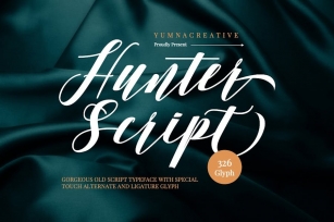 Hunter - Old Script Font Download