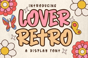 Retro Lover Marker Kids Display Font Font Download