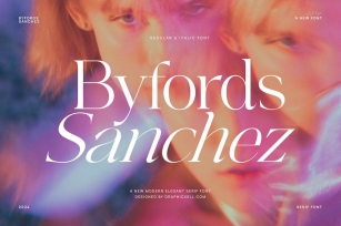 Byfords Sanchez Family Serif Font Text Font Download