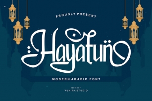 Hayatun - Modern Arabic Font Font Download