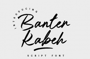 Banter Kabeh Font Download