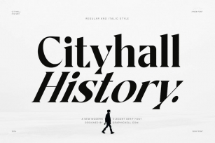 Cityhall History Family Serif Font Text Font Download
