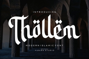 Thollem - Modern Islamic Font Font Download