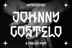 Johnny Castelo Display Font Font Download