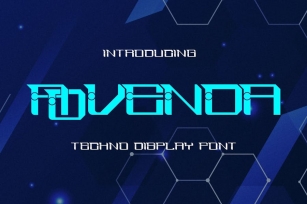 Advenda | Techno Font Font Download