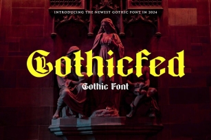 Gothicfed Blackletter Font Font Download