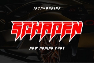 Schaden Font Font Download