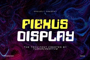 Fiexus - Tech Display Font Font Download