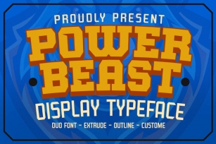 Power Beast Font Download