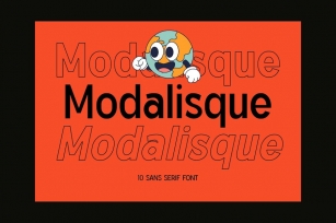 Modalisque Sans Serif Font Font Download