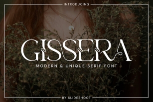 Gissera Serif Font Font Download